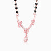 Rose Gold Harmony Drop Mangalsutra Necklace